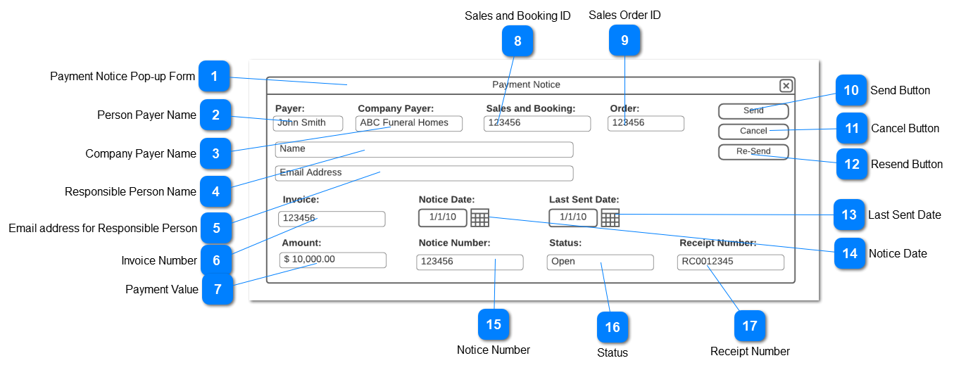 Payment Notice Pop-Up