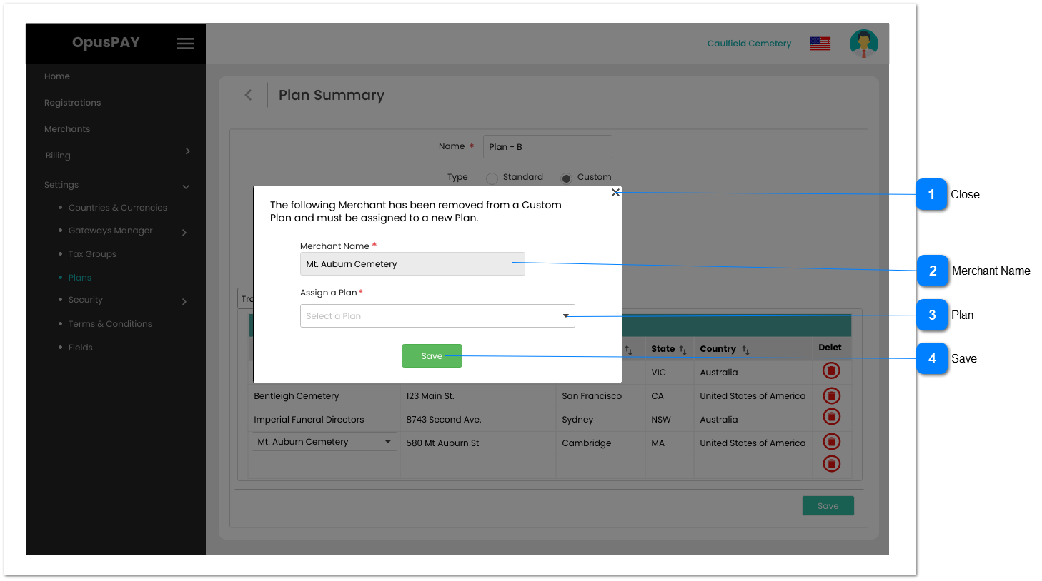 Plan Summary - Custom - Assign A Plan