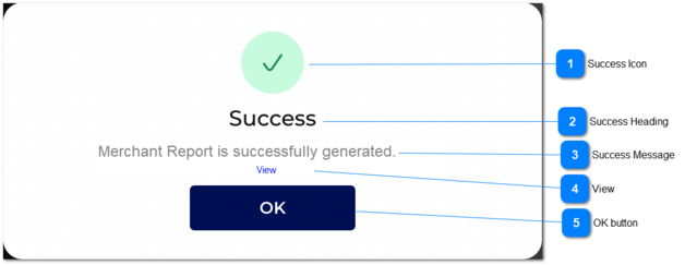 Regenerate: Success Message