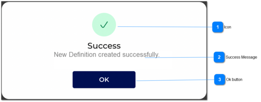Save Confirmation Message