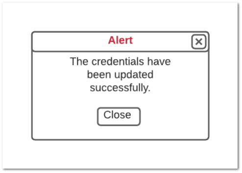 Success Alert Pop-Up